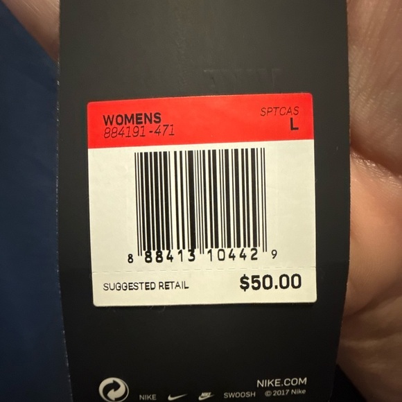 Nike Woman’s Sportswear Sleeveless Tennis Dress Navy Blue Size L - Picture 5 of 6